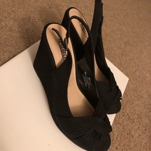 Black blocked heels Seychelles
